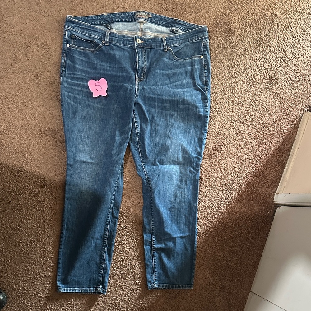 Torrid Women's Classic Blue Straight Leg Jeans